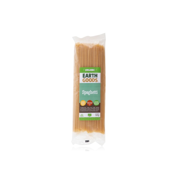 Earth Goods organic spaghetti 500g - Waitrose UAE & Partners - 6291107559360