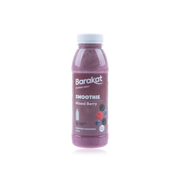 Barakat mix berry twist smoothie 330ml - Waitrose UAE & Partners - 6291108583852