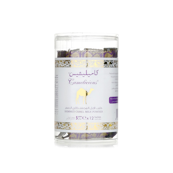 Camelicious camel skimmed powdered milk 60g - Waitrose UAE & Partners - 6291115000984
