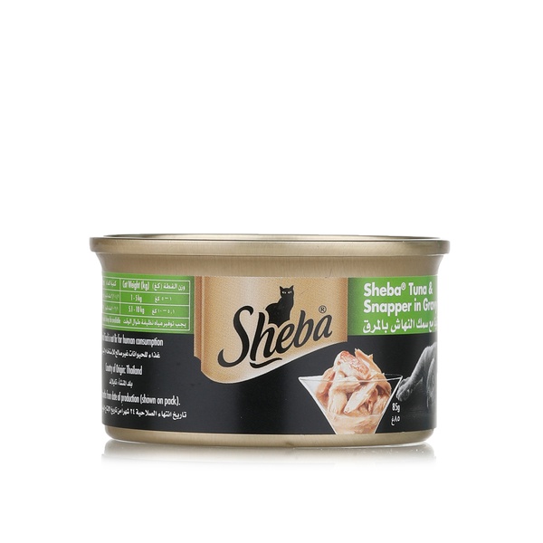 Sheba succulent tuna & snapper 85g - Waitrose UAE & Partners - 6294001822974