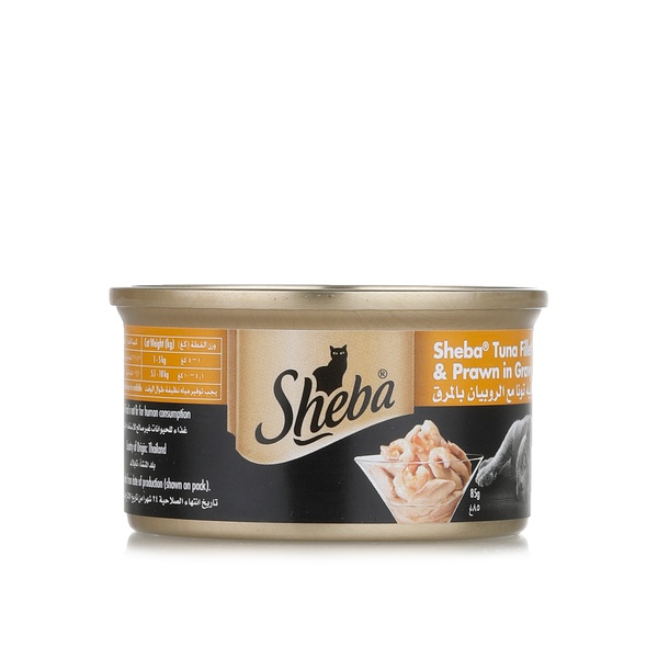 Sheba tuna fillets & whole prawns 85g - Waitrose UAE & Partners - 6294001822981