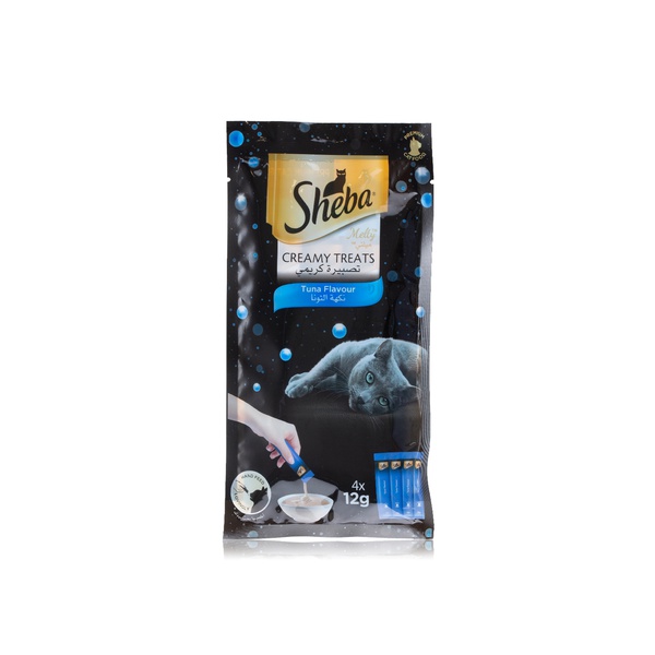 Sheba creamy treats tuna flavour 4x12g - Waitrose UAE & Partners - 6294001828624