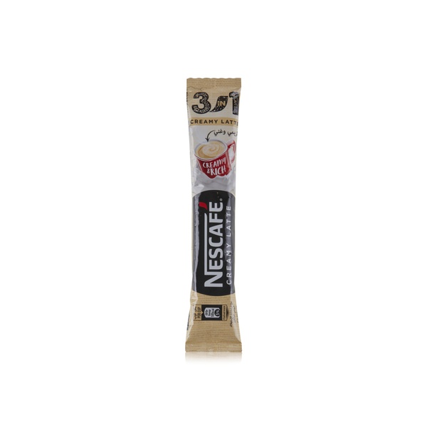 Nescafé 3in1 instant cream latte sachet 22.5g - Waitrose UAE & Partners - 6294003570361