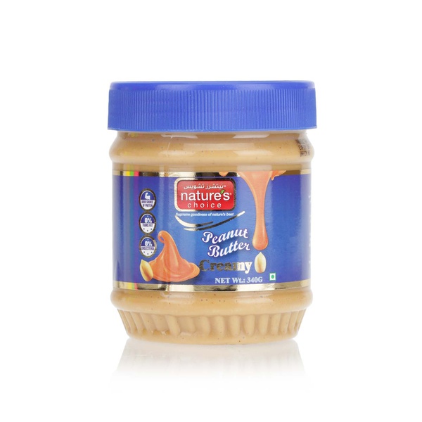 Nature's Choice creamy peanut butter 340g - Waitrose UAE & Partners - 6294004563539