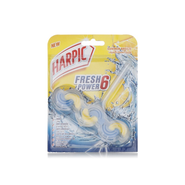 Harpic fresh power six block summer breeze - Waitrose UAE & Partners - 6295120028674