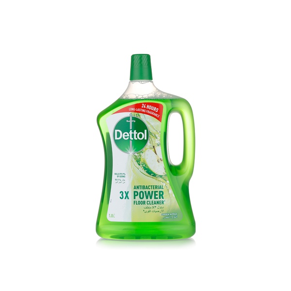 Dettol green apple floor cleaner 1.8ltr - Waitrose UAE & Partners - 6295120041918