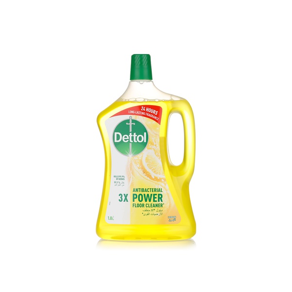 Dettol lemon scented floor cleaner 1.8l - Waitrose UAE & Partners - 6295120042007