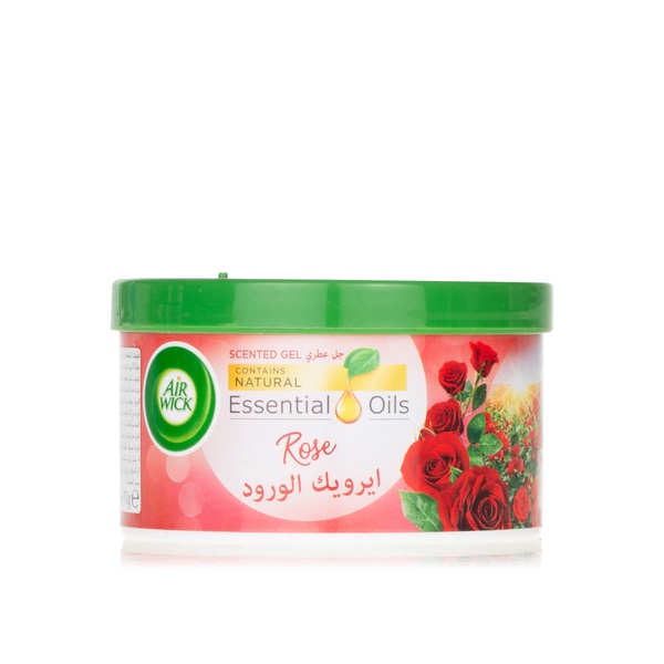 Air Wick essential oils rose scented gel can 70g - Waitrose UAE & Partners - 6295120044605