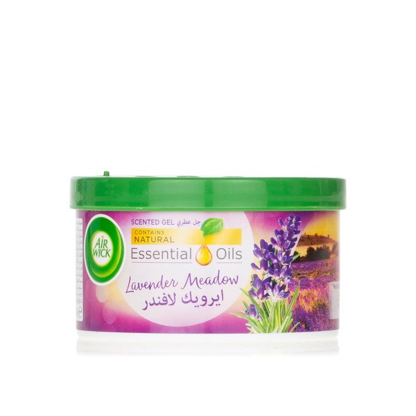 Air Wick essential oils lavender scented gel can 70g - Waitrose UAE & Partners - 6295120044612