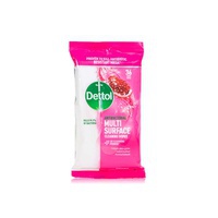 Dettol multipurpose cleaning wipes pomegranate x36 - Waitrose UAE & Partners - 6295120046777