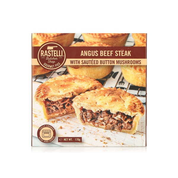 Rastelli steak and mushroom pie 170g - Waitrose UAE & Partners - 6297000872605