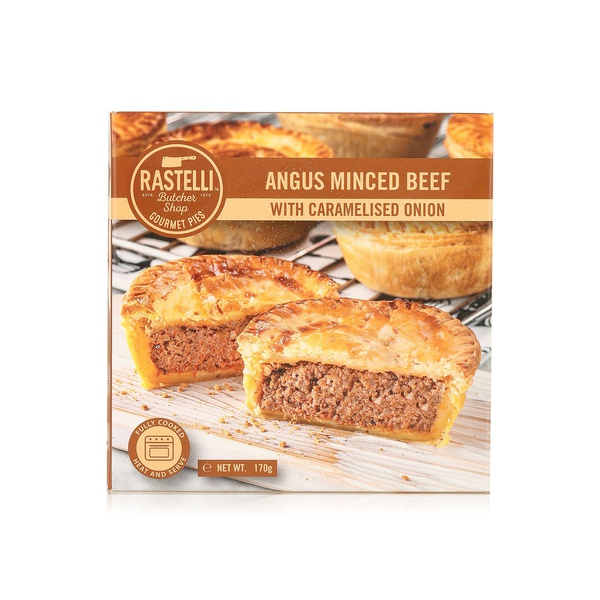 Rastelli beef and onion pie 170g - Waitrose UAE & Partners - 6297000872612