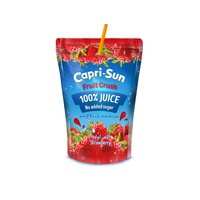 Capri-Sun Strawberry Fruit Crush Juice 200ml - Waitrose UAE & Partners - 6298044096354