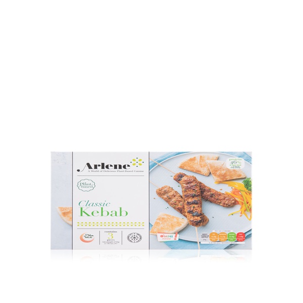 Arlene plant-based classic kebab ready meal 210g - Waitrose UAE & Partners - 6298044104325