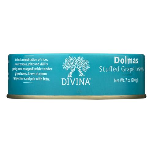  Divina Dolmas Stuffed Grape Leaves, 7 Oz  - 631723006002