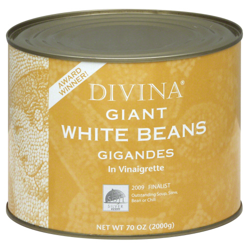 DIVINA: Bean White Giant, 4.4 lb - 0631723508407