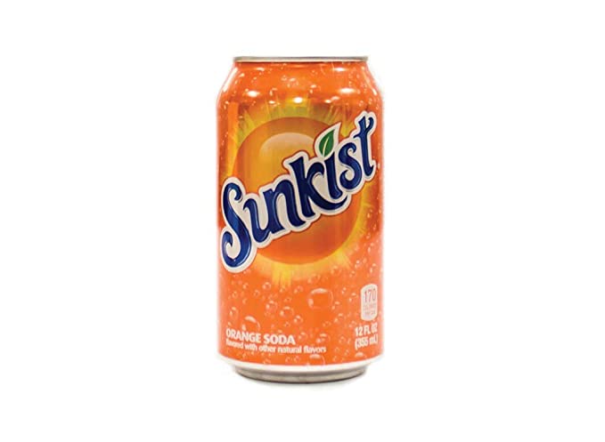 Sunkist Orange Soda - 24/12 oz. cans (24 Pack) - 632030240035