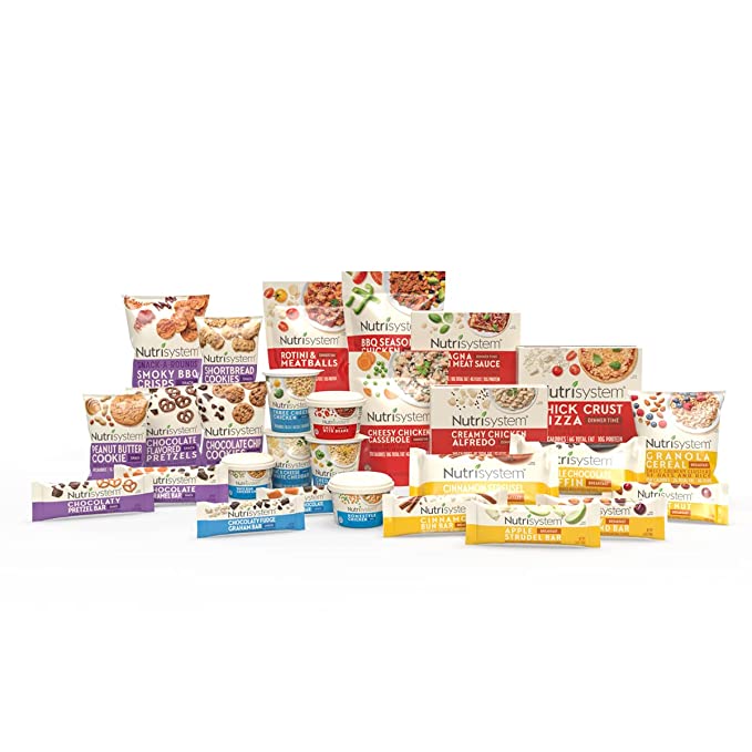  Nutrisystem® Fast Five 7-Day Diet Kit with 28 Delicious Meals & Snacks Plus Protein and Probiotic Shakes  - 632674843173
