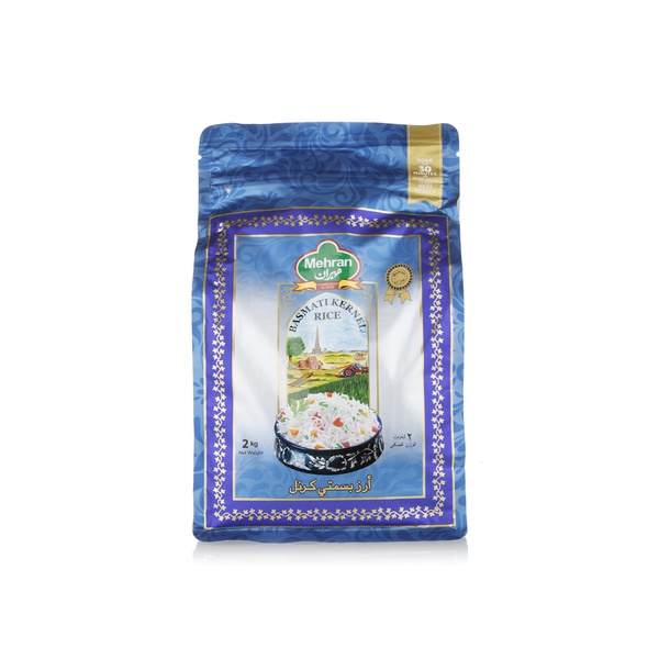 Mehran basmati kernel rice 2kg - Waitrose UAE & Partners - 633152002129