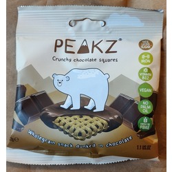 Peakz Cruncy chocolate squares - 634158745508
