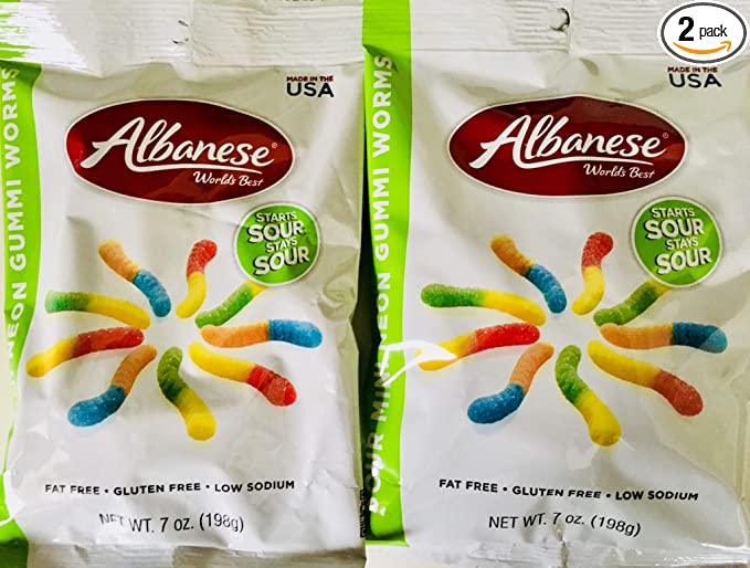 Albanese Gummi Worms - 634418523532
