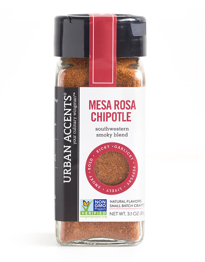 URBAN ACCENTS: Mesa Rosa Chipotle Seasoning, 3.1 oz - 0635519115152