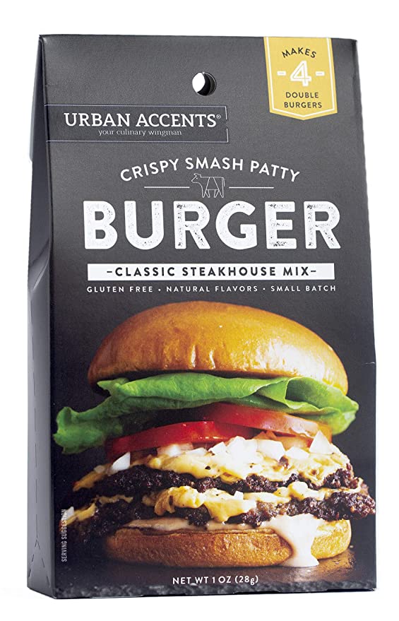 Crispy Smash Patty Burger Classic Steakhouse Mix, Crispy Smash Patty - 635519121023