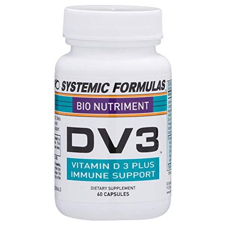 Systemic Formulas DV3 BioNutriment Vitamin D3 Plus Immune Support - 635585012911