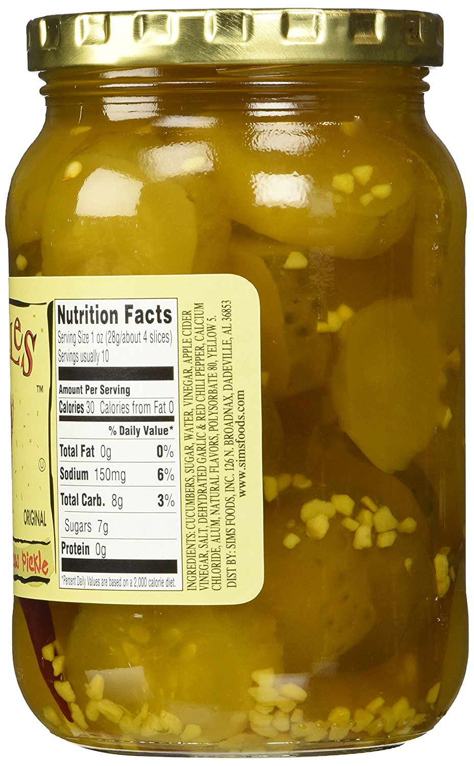 WICKLES: Pickles Original, 16 Oz - 0635617000015