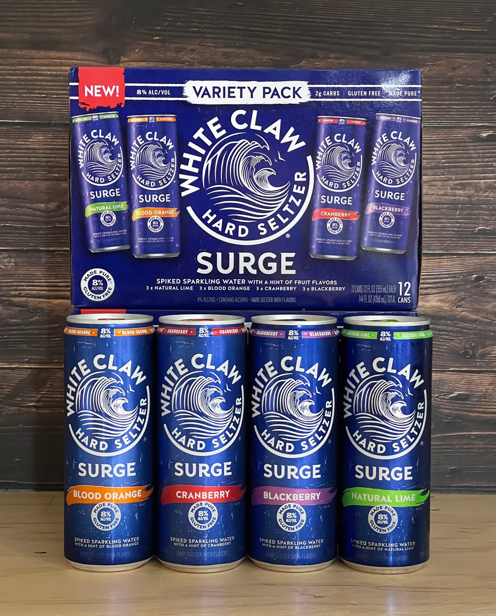 White Claw Surge Hard Seltzer Variety Pack (12PK) - 635985800767
