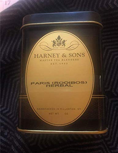 Harney & Sons Paris Rooibos Herbal 4 Ounce Loose Tea in Tin  - 636046481130
