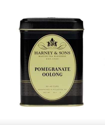  Harney and Sons Pomegranate Oolong Tea 4 Ounce Tin  - 636046482991