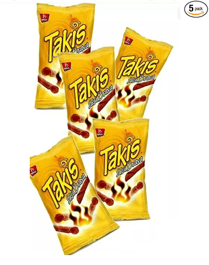  Takis salsa Brava Barcel 68 grams - 636313113825