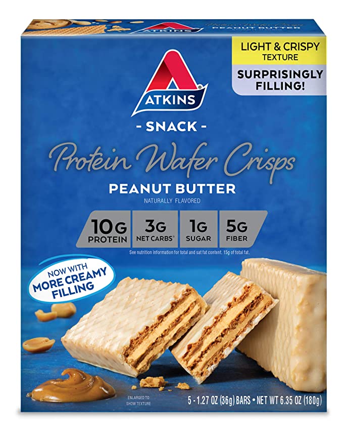 Peanut Butter Protein Wafer Crisps Snack - cheeze