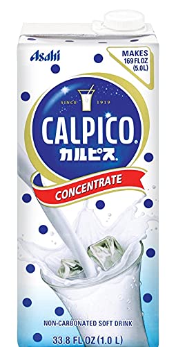  CALPICO Concentrate, Non-Carbonated Beverage Concentrate, Hint of Citrus Flavor, No Artificial Colors Or Preservatives, Unique Sweet and Tangy Asian Drink, (Pack of 1)  - 637549459336