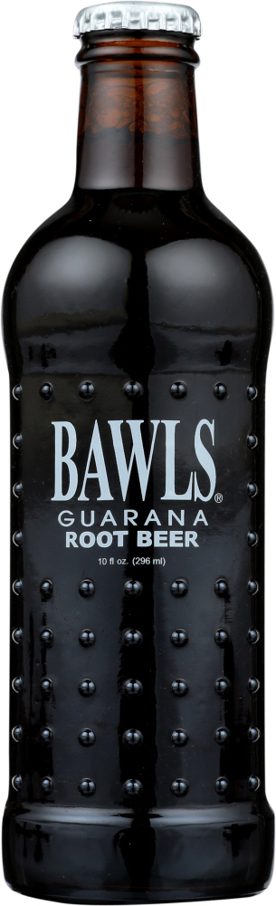 BAWLS GUARANA: Soda Root Beer, 10 oz - 0637910229575