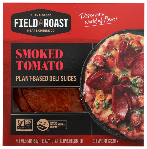 FIELD ROAST: Smoked Tomato Deli Slices, 5.50 oz - 0638031605033