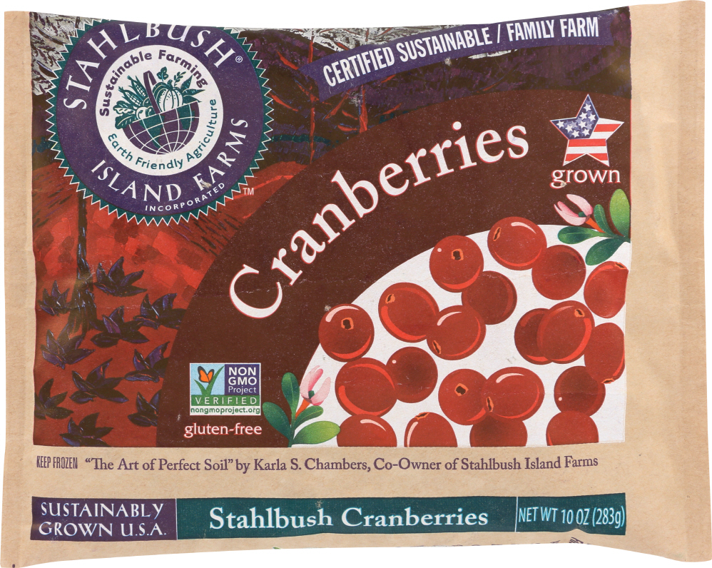 STAHLBUSH ISLAND FARMS: Cranberries, 10 oz - 0638882000582