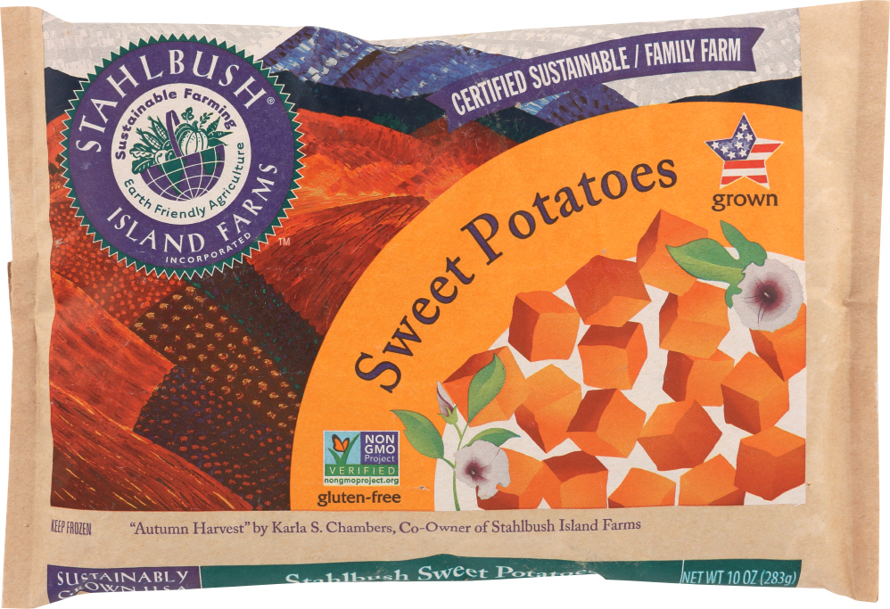 STAHLBUSH ISLAND FARMS: Sweet Potatoes, 10 oz - 0638882125773