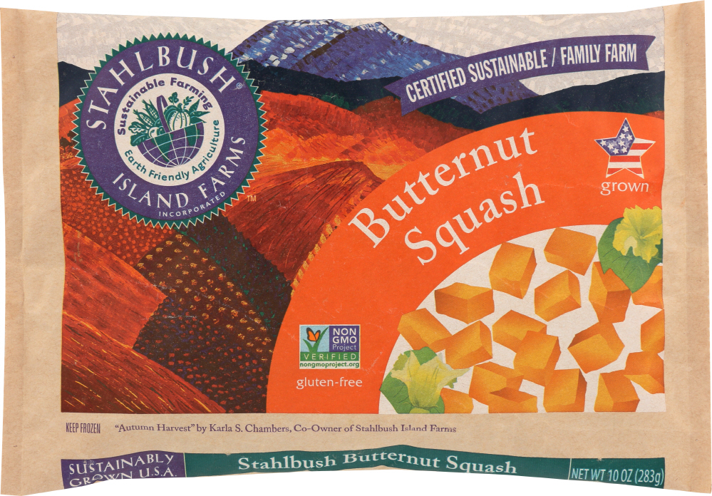 STAHLBUSH ISLAND FARMS: Butternut Squash, 10 oz - 0638882210806