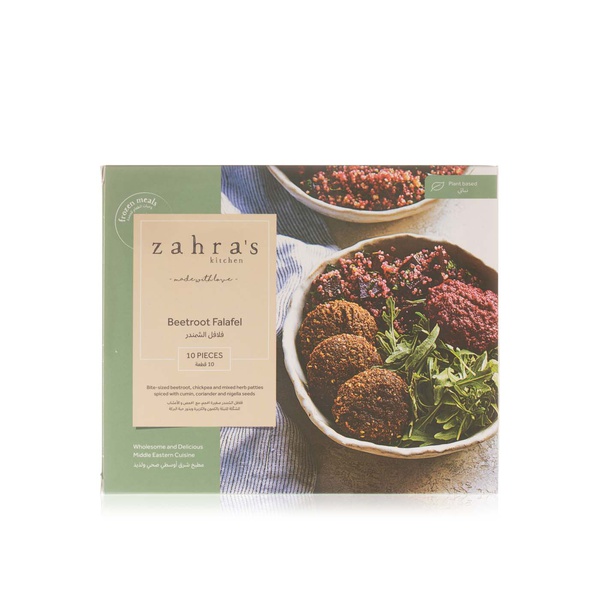 Zahra's Kitchen beetroot falafel 10s 200g - Waitrose UAE & Partners - 639114609559