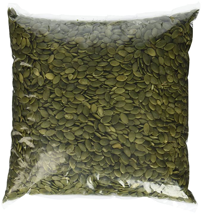 Raw Shelled Pumpkin Seeds-Pepitas, 3 lb - 656404262959