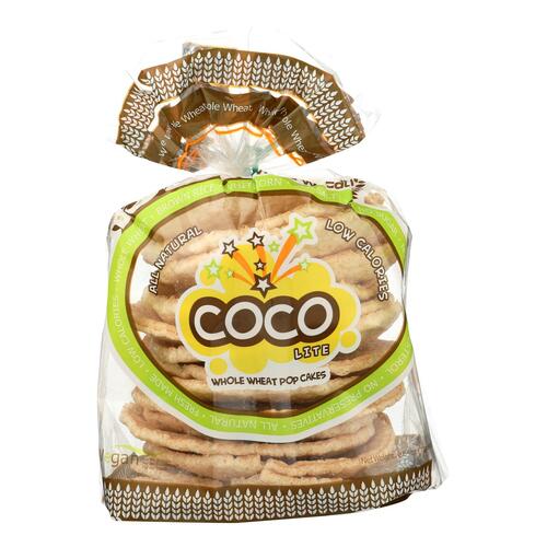 Coco Lite Multigrain Pop Cakes Pop Cakes - Whole Wheat - Case Of 12 - 2.64 Oz - 0641748624792