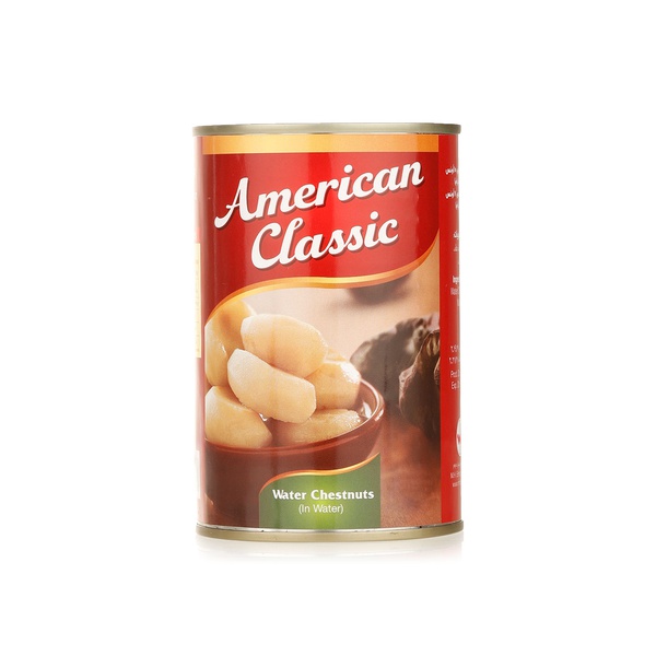 American Classic water chestnuts 15oz - Waitrose UAE & Partners - 6419955304400