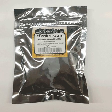 Homebrewstuff Campden Tablets (potassium metabisulfite) - 100 Tablets - 642125537971