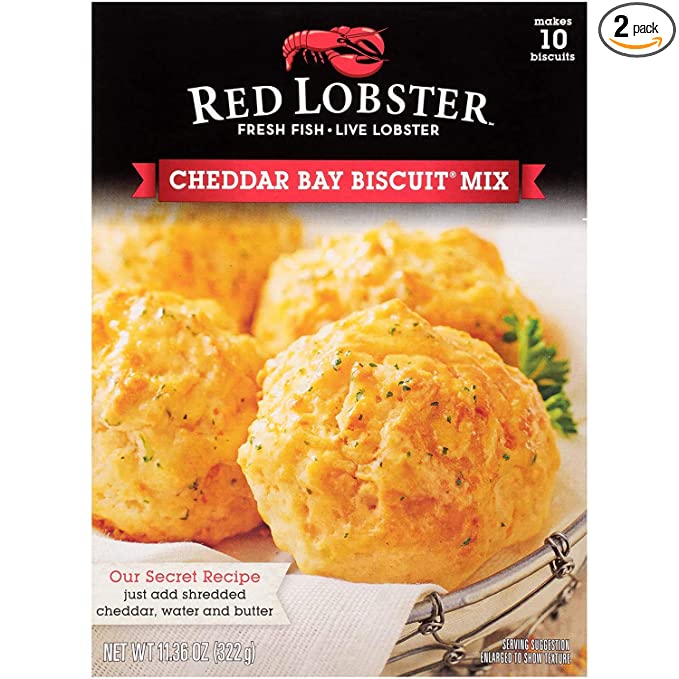 Red Lobster Cheddar Bay Biscuit Mix (22.72 oz. Total) (2 Pack) - 642222682222