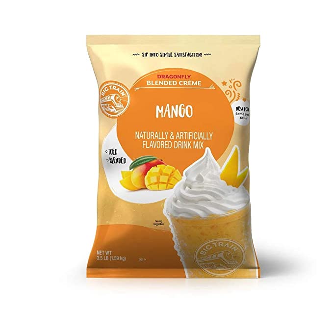 Big Train Dragonfly Mango, 3.5 lb Bulk Bag. - 642628014528