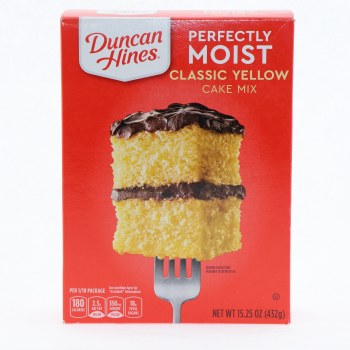 Classic yellow perfectly moist cake mix - 0644209307494