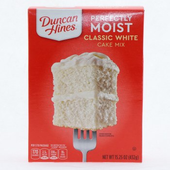 Classic white cake mix, classic white - 0644209307500