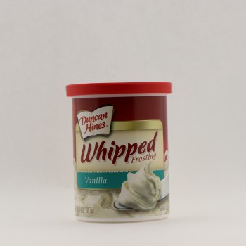 Duncan hines, whipped frosting, vanilla - 0644209405923